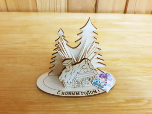 Подставка для зубочисток "Ёлочка"