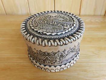 Шкатулка авторская "Храм" малая